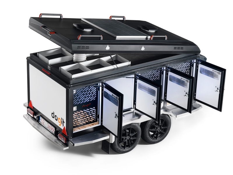 4 Dog X-Space Trailer with Larger Boxes