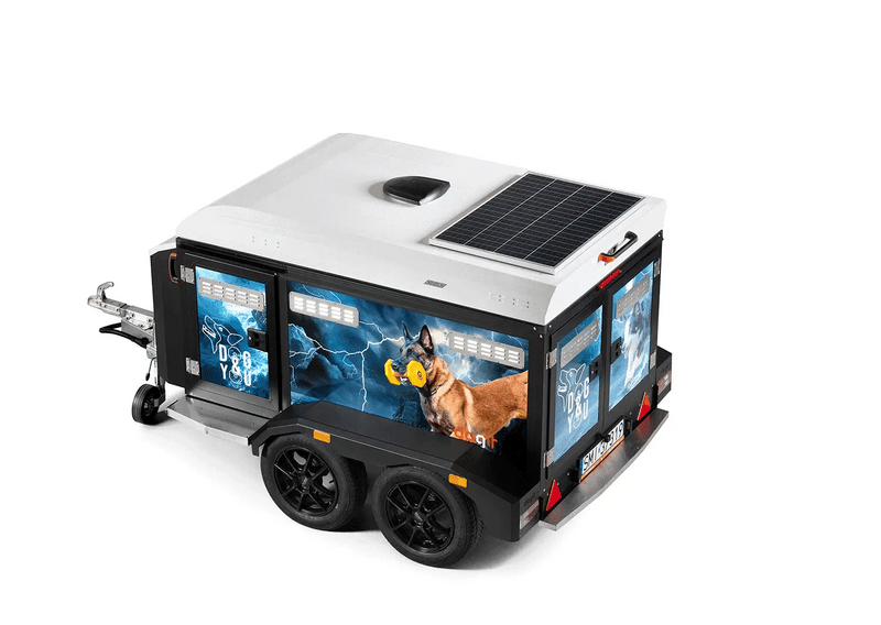 3‑Dog Trailer