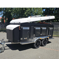 DOGIT X-SPACE 4-Dog 2-Axle Dog Transport Trailer