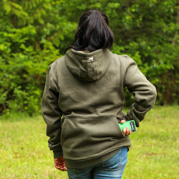 Ruffdog ODIN Hooded Fleece Dog Trainer Jacket OLIVE SAVE 60%