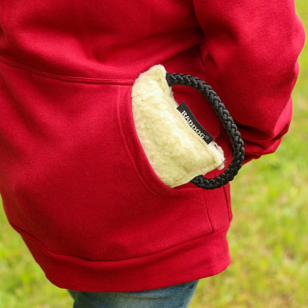 Ruffdog ODIN Hooded Fleece Dog Trainer Jacket BRICK SAVE 60%