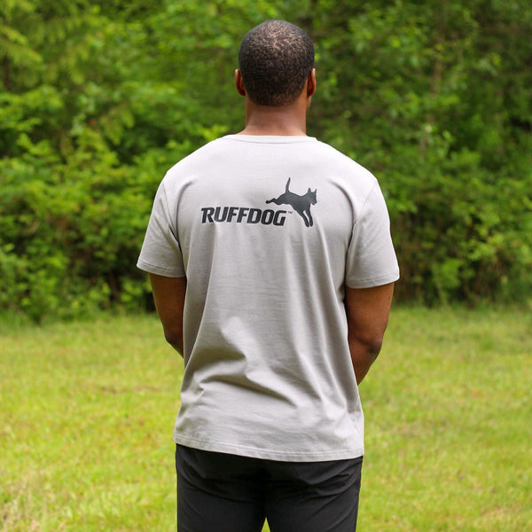 Ruffdog Unisex Crewneck T-shirt GREY SAVE 60%