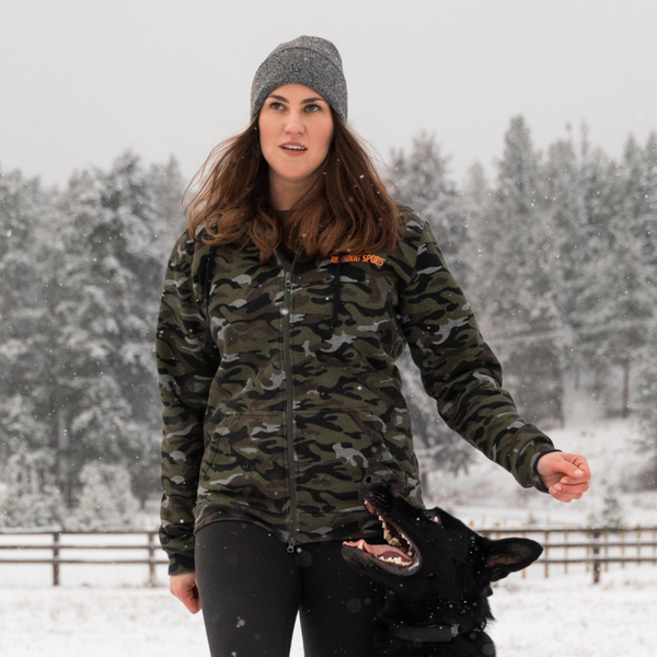 Ruffdog ODIN Hooded Fleece Dog Trainer Jacket CAMO SAVE 60%