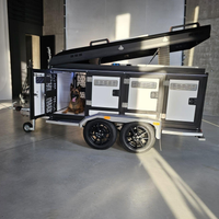 DOGIT X-SPACE 4-Dog 2-Axle Dog Transport Trailer