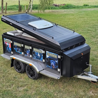 DOGIT X-SPACE 4-Dog 2-Axle Dog Transport Trailer