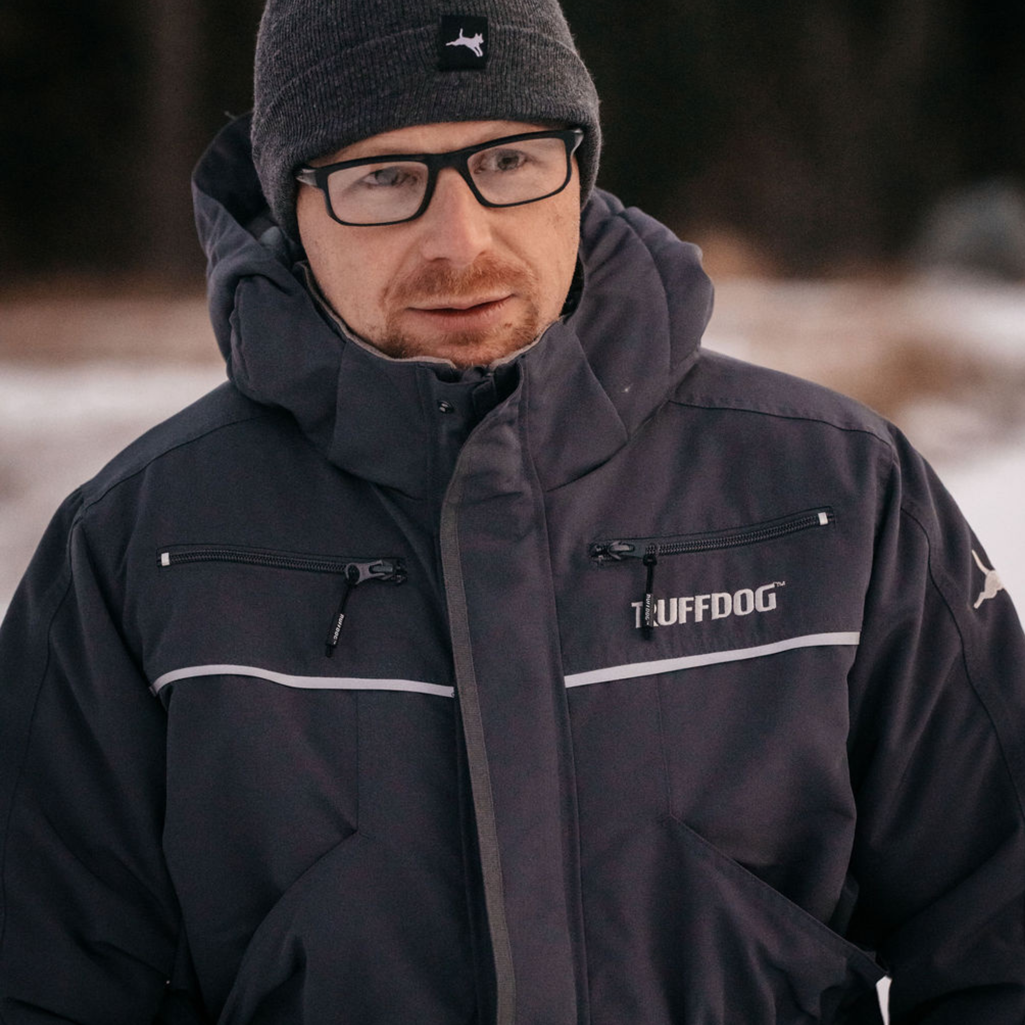 Ruffdog Winter Coat for Dog Trainers & Walkers | Designed in Canada