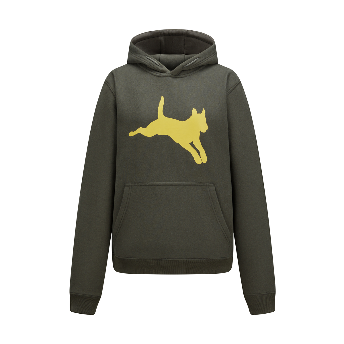 Ruffdog FOX Unisex Hoodie – Espresso with Gold Logo | Dog Trainer Hoodie