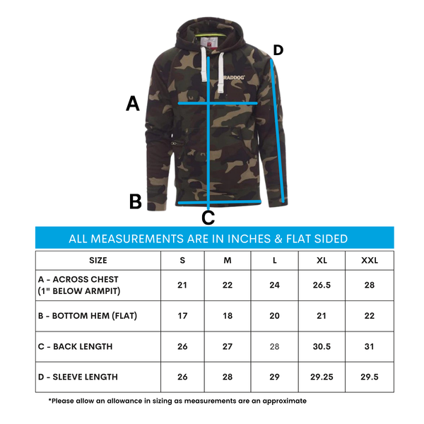 Raddog Camo Hoodie SAVE 60%