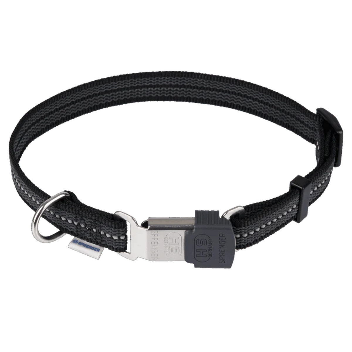 Herm Sprenger Adjustable Reflecting Collar Black | Ruffdog