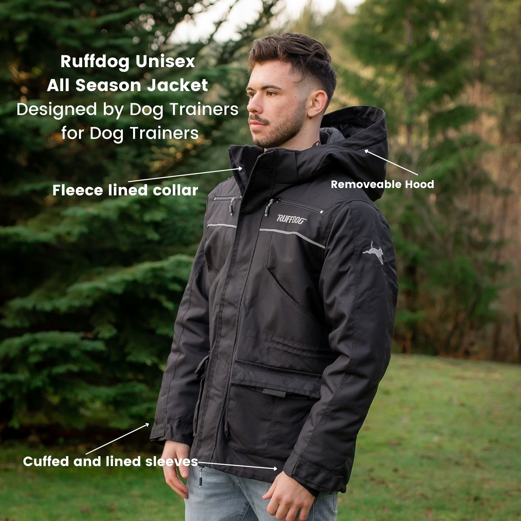 Ruffdog Dog Trainer Jacket Ruffdog Sports SAVE 60%
